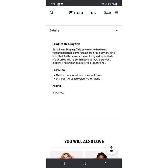 New Small Fabletic Yitty Olive Juice Plusshin Asymmetrical Bodysuit One Shoulder - Picture 8 of 10